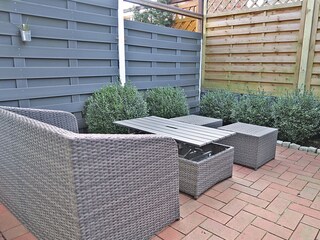 Schneckenhaus Dangast Terrasse