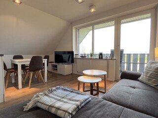 Wohnung Arngast mit Blick auf die Nordsee