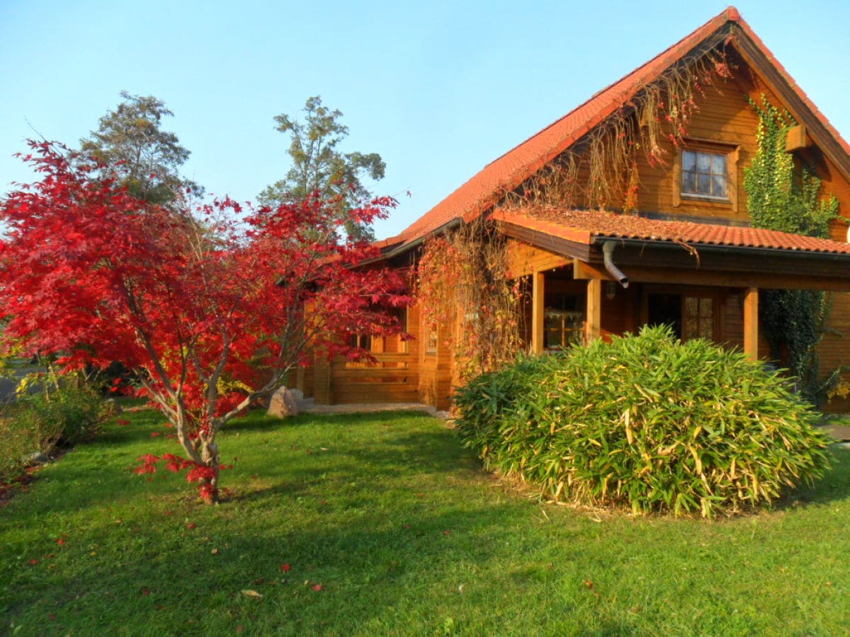 Ferienhaus Das Holzhaus Rechlin Familie Heinemann