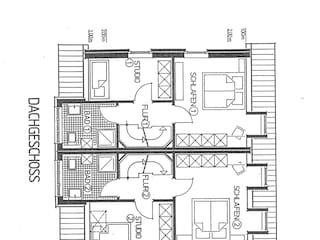 Haus Austernfischer I, Grundriss Wohnung 1 + 2,