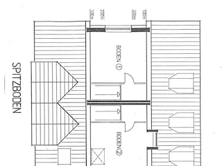 Haus Austernfischer I, Grundriss Wohnung 1 + 2