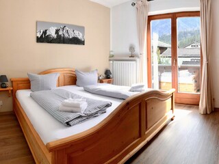 Schlafzimmer des 4-Personen-Appartements