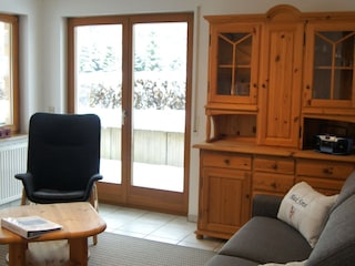 Blick aus dem Wohnzimmer