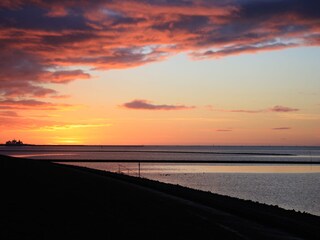 Sonnenuntergang am Meer