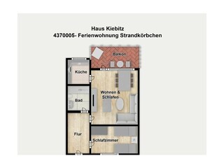 Appartamento per vacanze Borkum Registrazione all'aperto 6