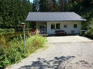 Haus Seitenansicht