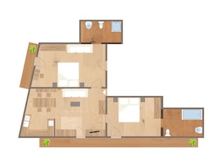 Holiday apartment Lana Floor Plan 25