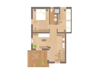 Holiday apartment Lana Floor Plan 23