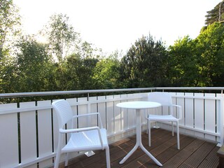 Haus Pinne Prerow Balkon