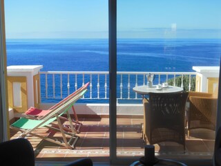 View of the Atlantic