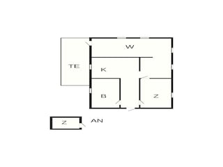 Ferienhaus Eskebjerg Grundriss 5