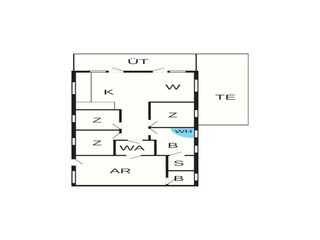 Vakantiehuis Sydals Grondplan 30