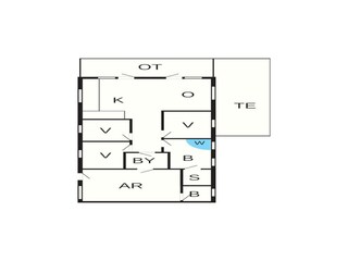 Holiday house Sydals Floor Plan 13