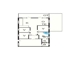 Holiday house Sydals Floor Plan 13