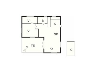 Maison de vacances Hejlsminde Plan d'étage 21