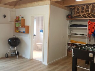 Look in the outbuilding