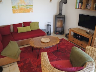 Sitzecke im Wohnzimmer