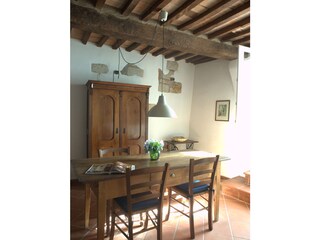 Essplatz im großen Wohnraum