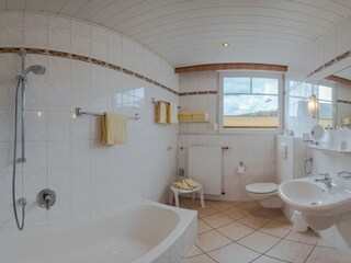 Panoramabild Badezimmer Fewo. Held