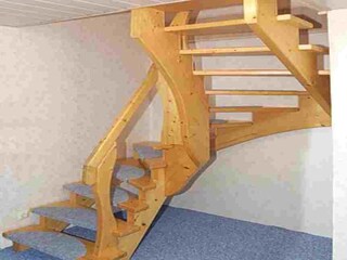 Treppe zum Schlafzimmer nach oben