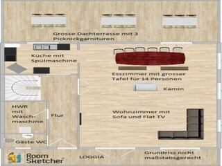 Casa per le vacanze Hellenthal Pianta del piano 24