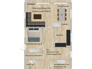 Casa per le vacanze Hellenthal Pianta del piano 25