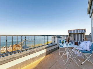Balkon mit Meerblick