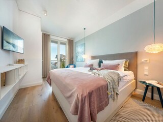 Schlafzimmer mit Aussicht