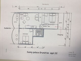 Appartement Callantsoog Grondplan 37