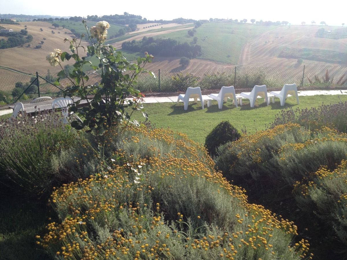 Garten Tenuta Paradiso mit Panorama