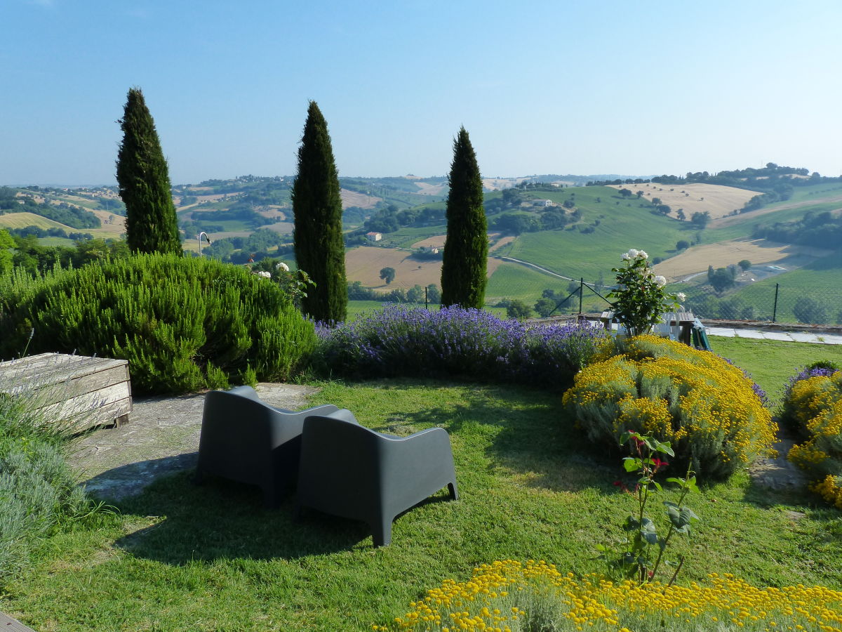 Garten Tenuta Paradiso  mit Panorama