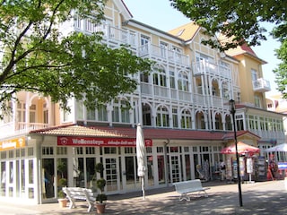 Dünenschloss, direkt an der Strandpromenade