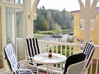 Großzügiger und sonniger Süd-Balkon Ihrer Ferienwohnung