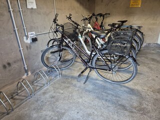 Fahrradgarage mit E-Bike Lademöglichkeit