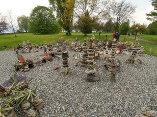 Steingarten im Mettnaupark Radolfzell
