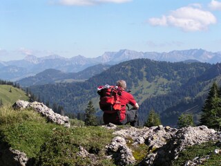 Fantastic view from the Oberstaufen Hochgrat