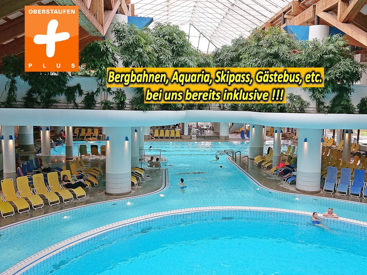 The water park Aquaria with sauna area (included) !!!