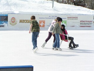 Oberstaufner ice rink in winter (free)