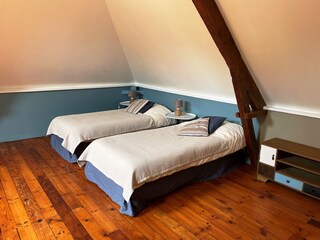 Einzelbetten im 2. Stock