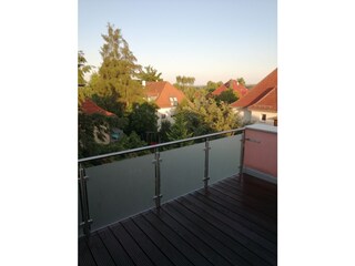 großer Balkon