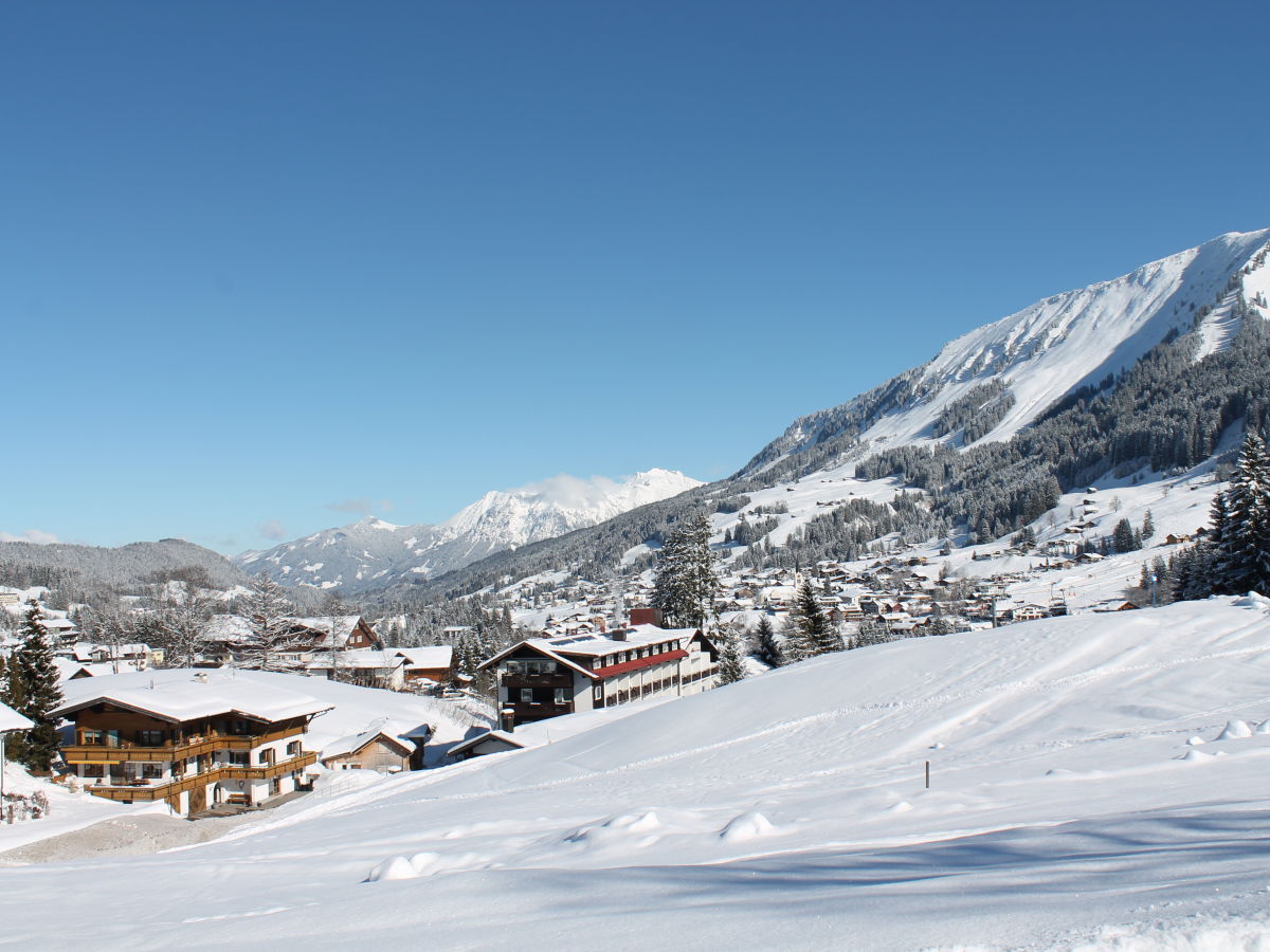 Vakantieappartement Hirschegg im Kleinwalsertal Buitenaudio-opname 1