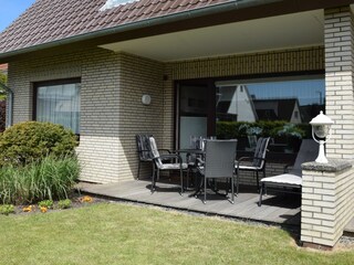 Überdachte Terrasse