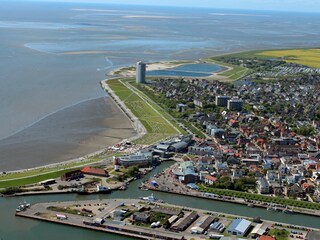 Büsum von oben