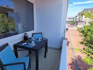 Entspannen auf dem Balkon