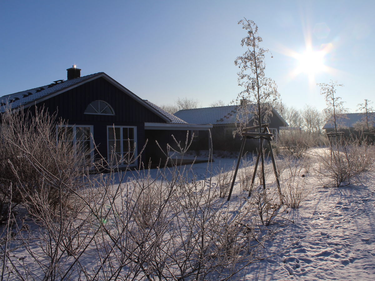 Ferienhaus Reitcamp Börgerende im Winter