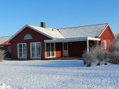 Ferienhaus Reitcamp Börgerende im Winter