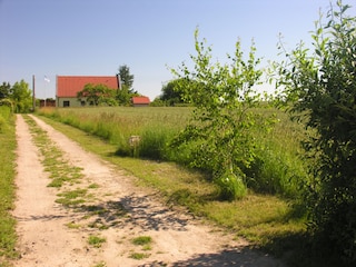 Zufahrt zum Grundstück