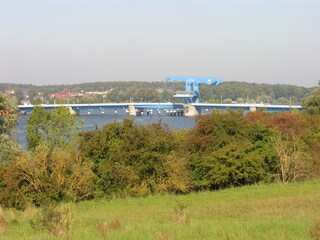 Wolgast Hubbrücke zur Insel