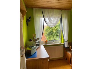 Seitenansicht der Küche