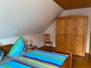 Das zweite Schlafzimmer